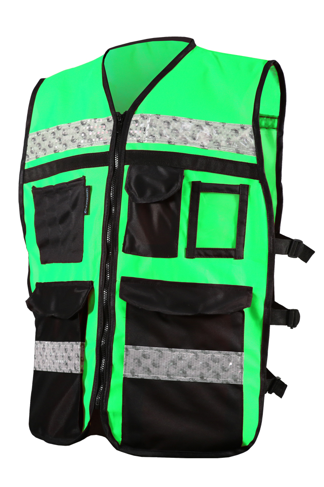 Chaleco Rescatista Verde XG JYRSA SR-2080VCRXGD