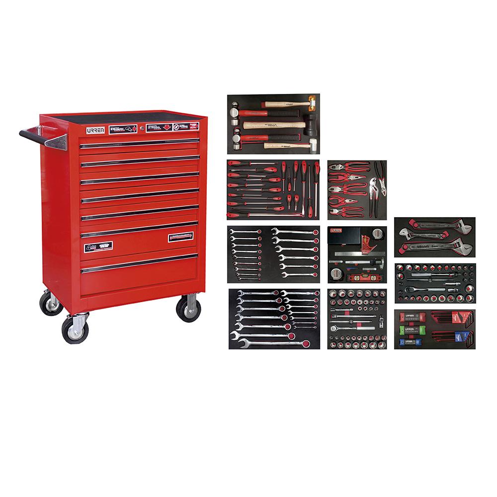 Juego Industrial 194 Piezas Con Gabinete X27M7 JI194