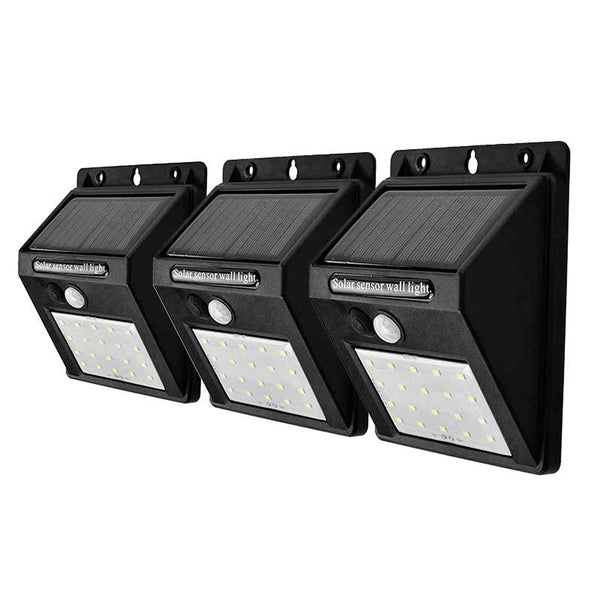 Lámpara Suburbana Led Solar C/Sensor 20W KLEY KLEIMAN LAM-035