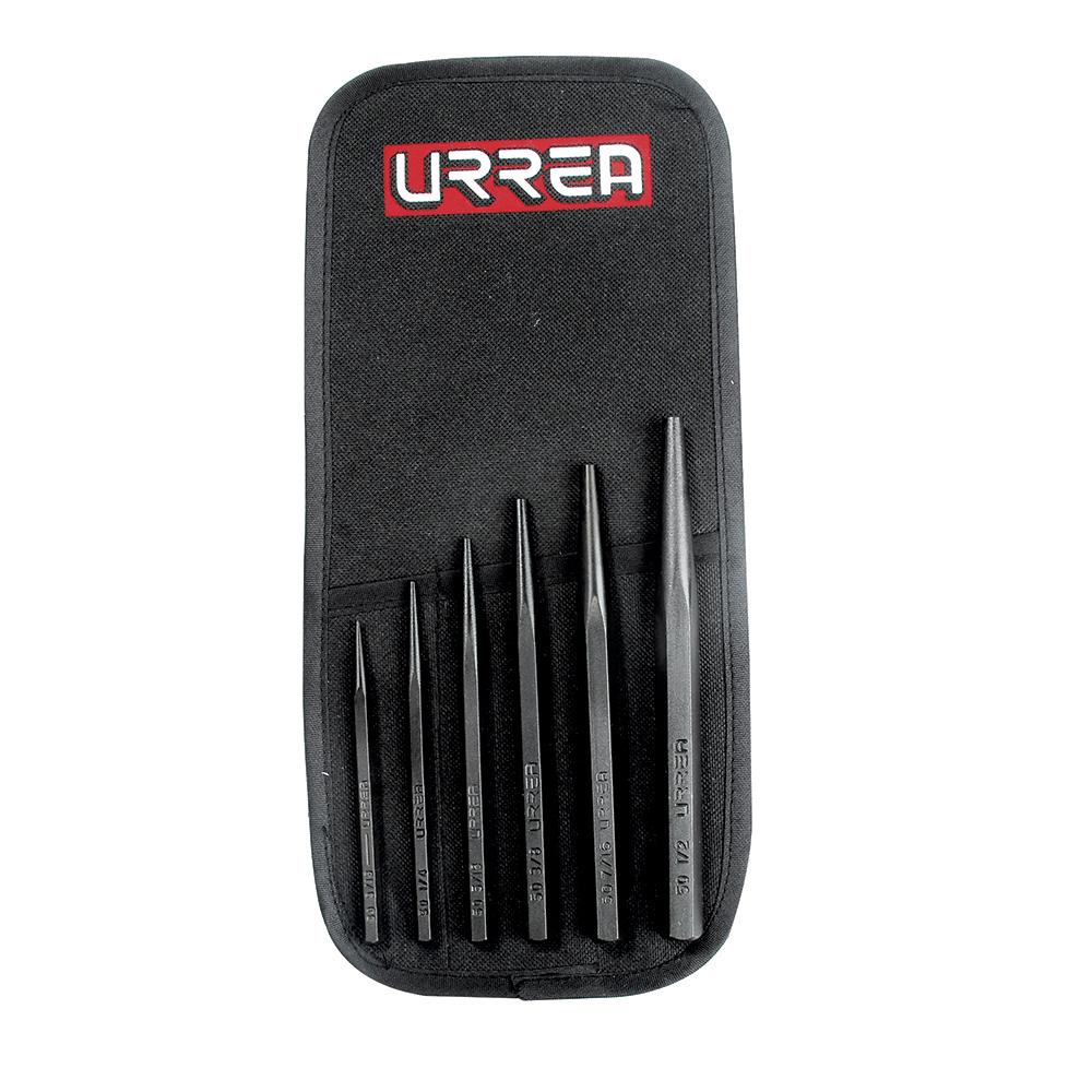 Juego Botadores Cortos 6 Pzas URREA 50A