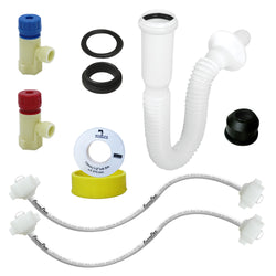 Kit Instalación Para Fregadero Válvulas 1/2" 3207 FAMA