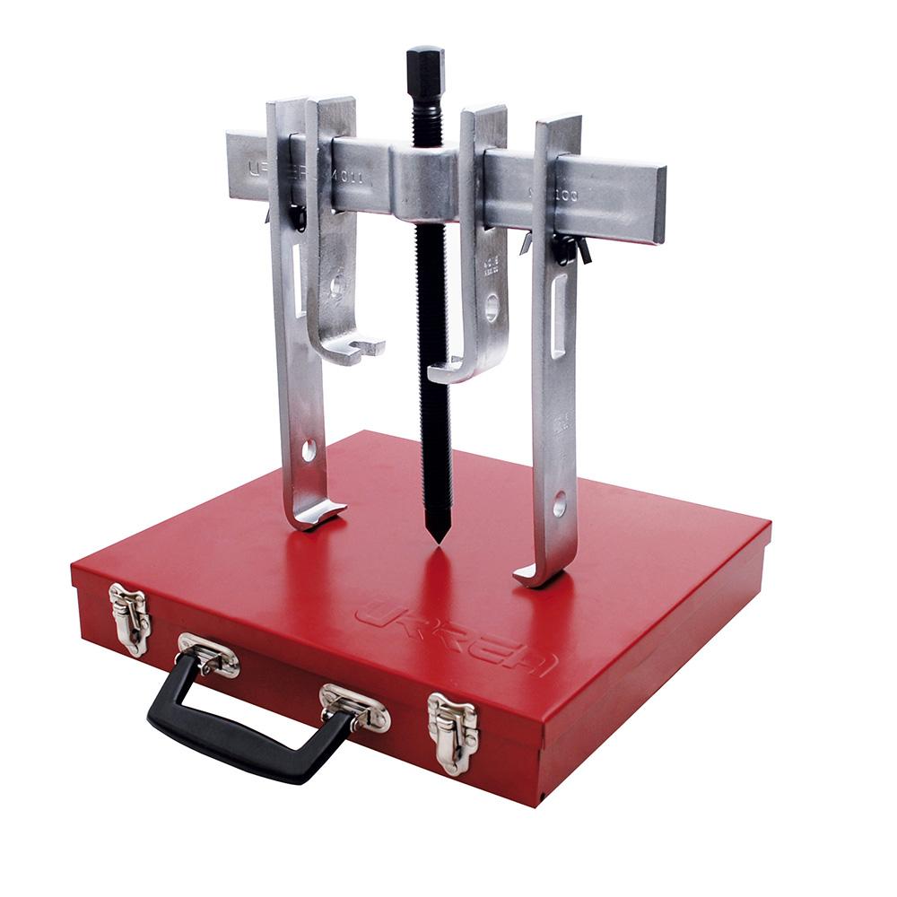 Juego Extractor 4 Quijadas 10 Tons Con Caja Metálica URREA 4238B