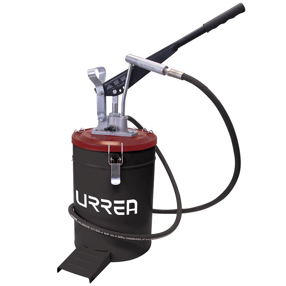 Inyector De Grasa De Palanca Con Cubeta 10 Kg URREA 23621