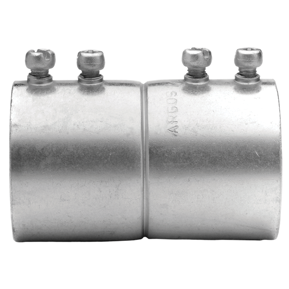 Cople conduit acero galvanizado 1