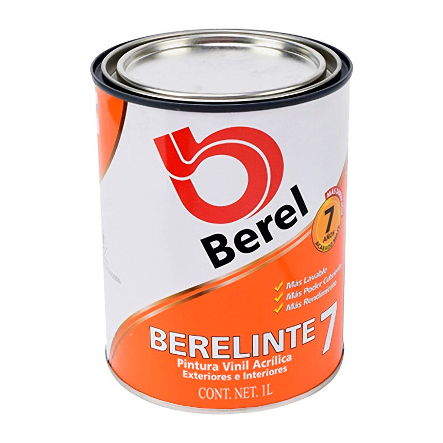 vinílica-Acrilica Rojo Sultana 1L 840 BERELINTE