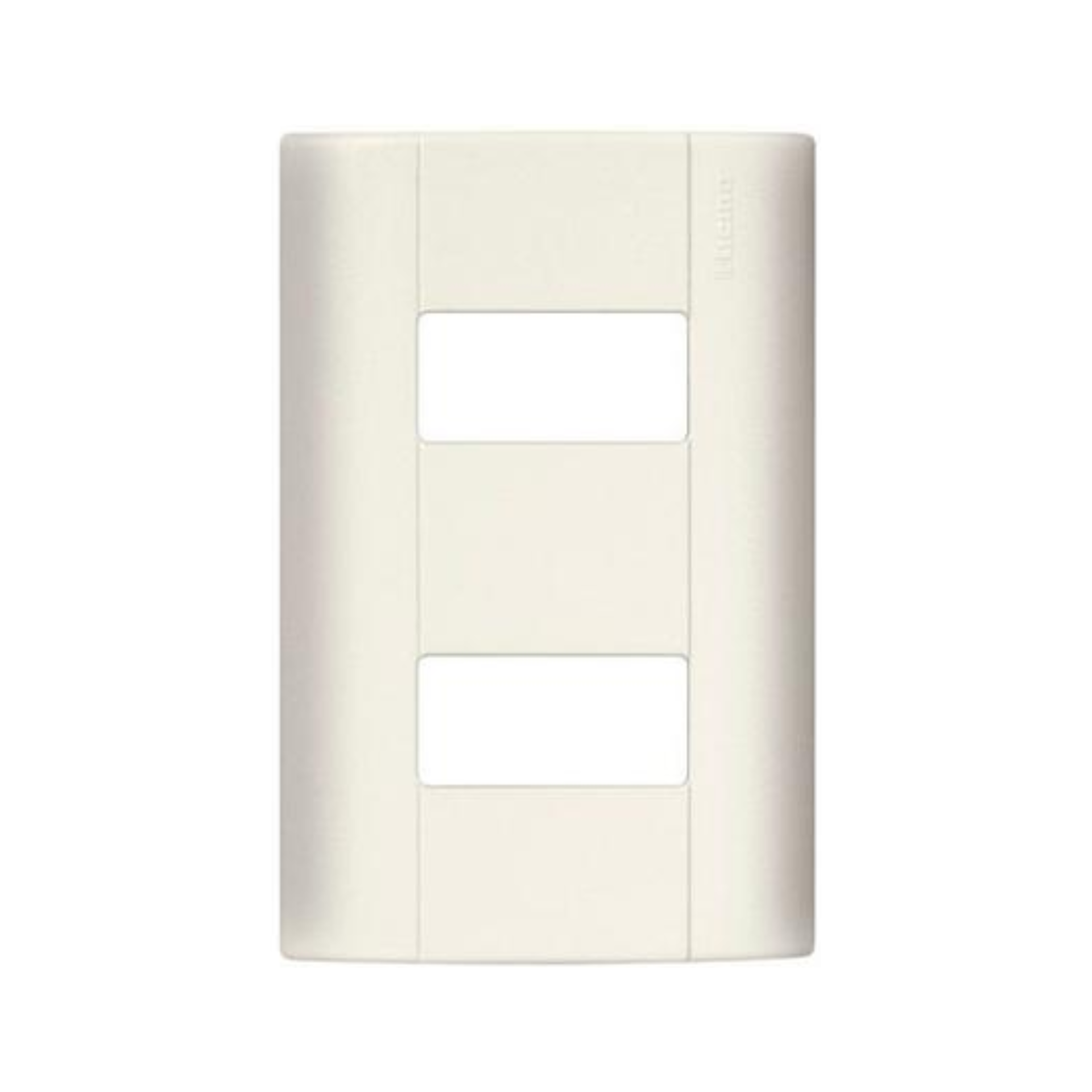 Placa 2 Salidas Marfil Modus Bticino E5N2