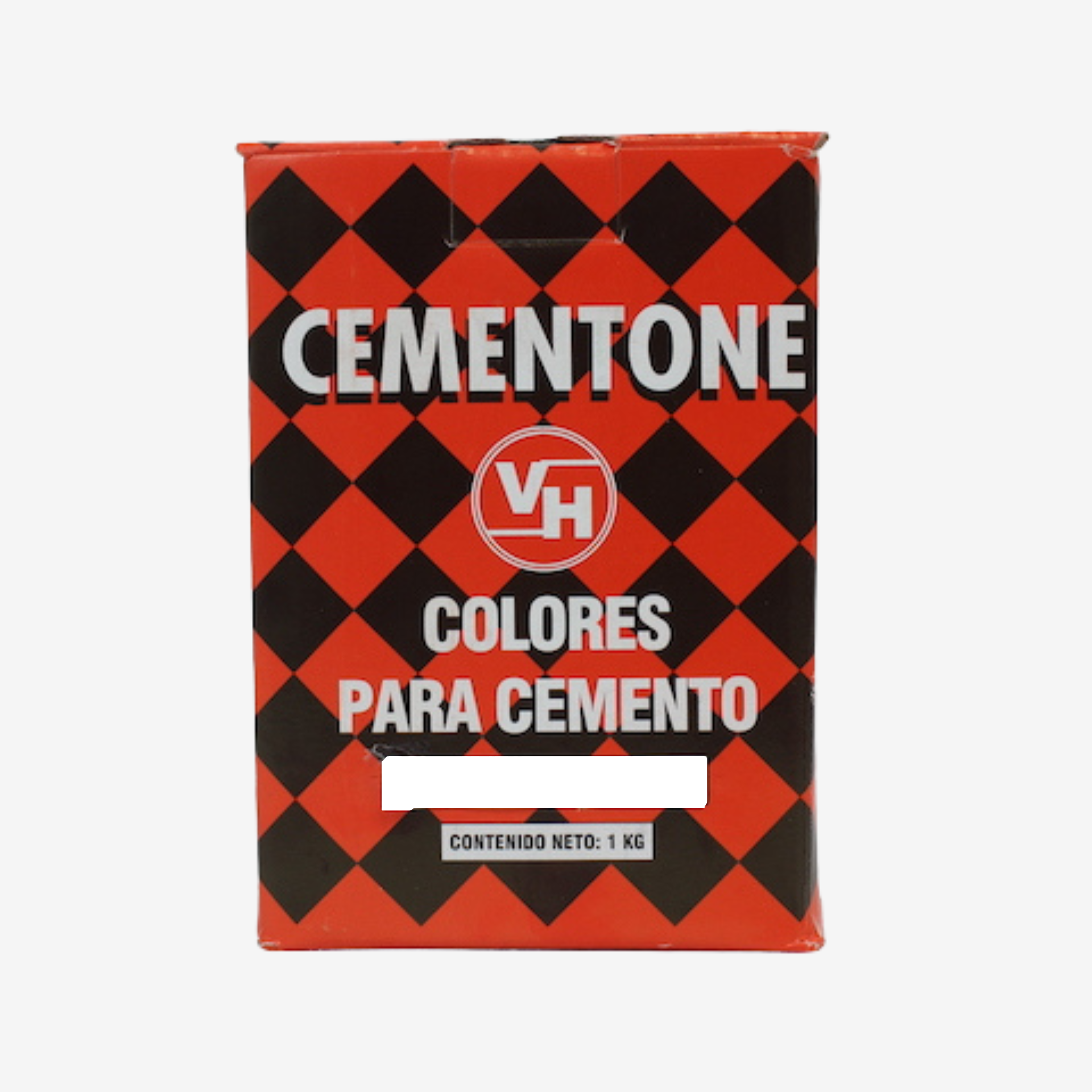 Colorante para cemento cementone rojo oxido VALERO HNOS