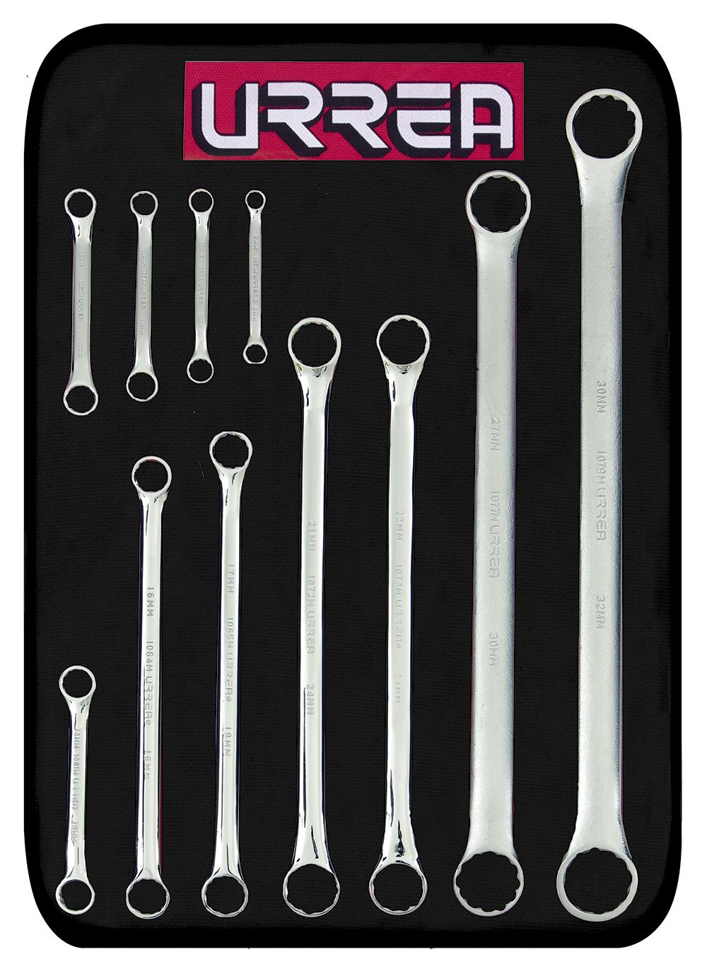 Juego De 11 Llaves De Estrias 15 Metricas URREA 1100SM