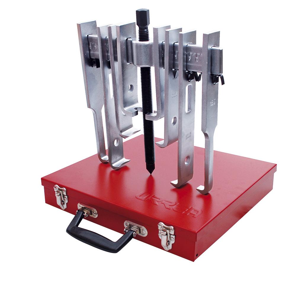 Juego Extractor Quijadas Recta 6 Ton Con Caja Metálica 14 Pzas URREA 4212SJB