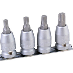 Juego de 4 Dados Ent 1/2"  Punta TORX SURTEK (F5800T)