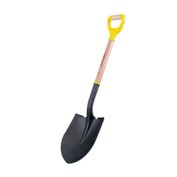 Pala Redonda Profesional Mango Madera Puño Contractor Grip SURTEK (130600) PVL