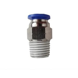 CONECTOR PARA MANGUERA POLIFLO RECTO 1/4"  X 1/4"   NPT