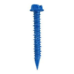 PIJA AUTOTALADRANTE 1/4  X 2 3/4  AZUL PARA CONCRETO