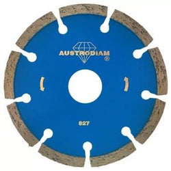 DISCO SEGMENTADO AZUL BRONCE  4-1/2" X 0.09" X 7/8" AUSTRODIAM (827)