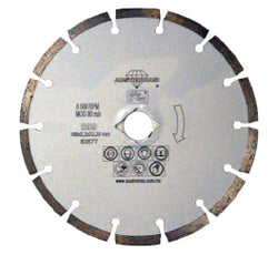 DISCO SEGMENTADO CHIP-CUT  7" X 0.09" X 7/8" AUSTRODIAM (899) 8,500 RPM