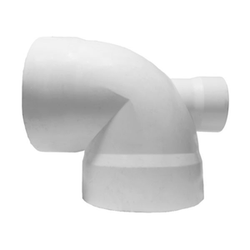 CODO SANITARIO PVC  8" X 45 CRESCO (SNL17-080)