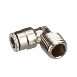 CONECTOR PARA MANGUERA POLIFLO CODO 1/4"  X 1/4"  NPT