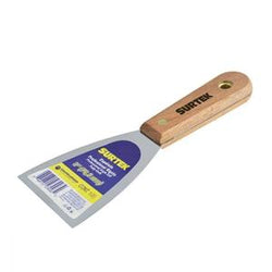 Espatula Flexible  2"  Mango  Madera SURTEK (123102)