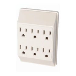 MULTICONTACTO 6 TOMAS ATERRIZADO  FULGORE (FU0177)