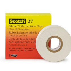CINTA AISLAR 27 FIBRA VIDRIO  3/4" X 20 MTS SCOTCH