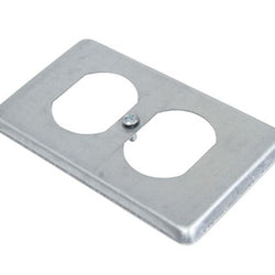 TAPA P/2 SALIDAS PLATA (604790)
