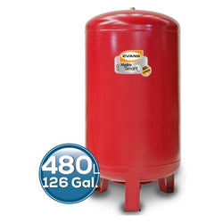 TANQUE EVANS  HIDRONEUMATICO 480 L VERTICAL (EQTH-480V)