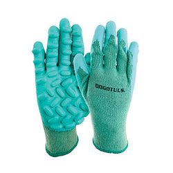GUANTE ANTI VIBRACION CON LATEX VERDE DOGO  (HW3052)