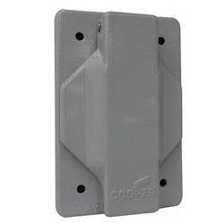 Tapa Arrow Hart Sencillo 40M Aluminio Cubre Polvo (Ah102040)