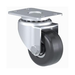 RUEDA GIRATORIA DE HULE 2" RODAMEX (HI51-PGB)