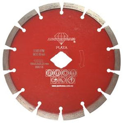 DISCO SEGMENTADO CANTERA ROJO PLATA  7" X 0.09" X 7/8" AUSTRODIAM (1520)