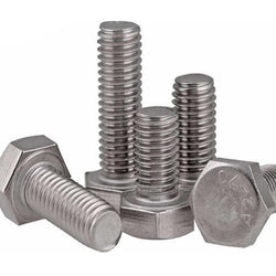 TORNILLO HEX ACERO INOX  1/4" X 2" TODO ROSCA  PROTOR