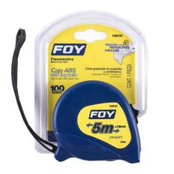 Flexometro 5 Mts Azul FOY (142121) PVL
