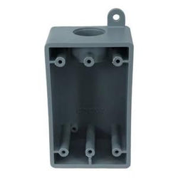 CUADRALET (CONDULET)  3/4" CON 3 SALIDAS ANCLO (FIA 34)