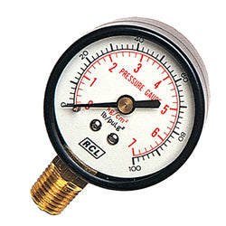 MANOMETRO EVANS 0 A 100 PSI  1/4 NPT (MA100-1/4)