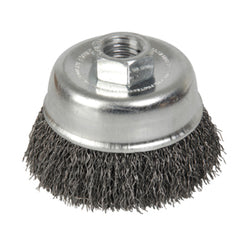 Cepillo Copa Ondulado  5"  X  5/8-11" SURTEK (123232)