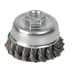Cepillo Copa Trenzado 5"  X  5/8-11" SURTEK (123240/C516)