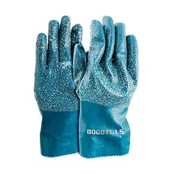 GUANTE IMPERMEABLE NITRILO  AZUL DOGO  (HW3055)