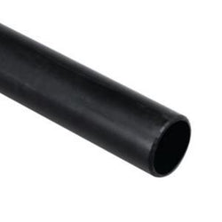 TUBO NEGRO LISO SIN COSTURA C-40  1"