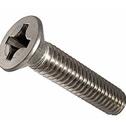 TORNILLO CABEZA PLANA PHILLIPS INOX   4 MM X 25 MM