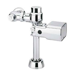 FLUXOMETRO HELVEX FB-110-38 DE BATERIAS 6 LTS  DESCARGA (SPUD 38 MM)