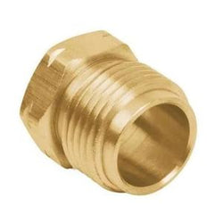 TUERCA IZQUIERDA PARA PIGTAIL 1" X1"  HQ CONEXIONES BRONCE