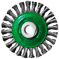 CEPILLO CIRCULAR TRENZADO ACERO INOX  4 X 0.020 MULTIROSCA MAGMA TENAZIT (1574)