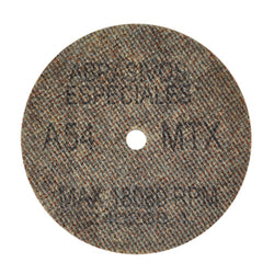 RUEDA SEMIFLEXIBLE FIBRA DE ALGODON 3" X 1/8" X 1/4"  A54MTX   (451) TENAZIT