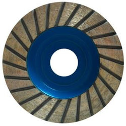 COPA DIAMANTE TURBO AZUL PLATA USO GRAL  4" X 7/8" AUSTRODIAM (867)