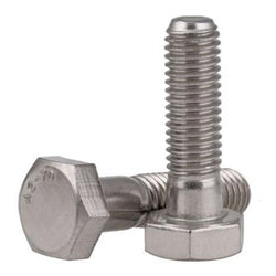 TORNILLO HEX INOX  1/2"  X 2 1/2" SIN TCA.