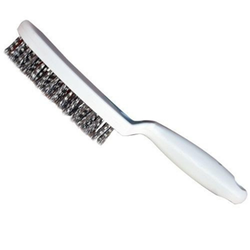 CEPILLO GRADO ALIM. C/MANGO PLASTICO ACERO INOX.  11-3/4" X 3/4" KREATOR TENAZIT (992)