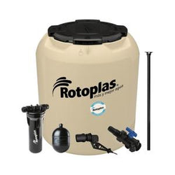 TINACO ROTOPLA 450 LTS. PLUS EQUIPADO ROTOPLAS  (500470)