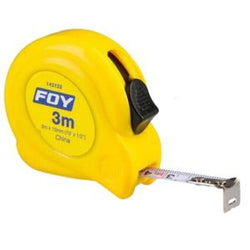 Flexometro 3 Mts Amarillo FOY (142123) PVL