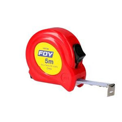 Flexometro 5 Mts X 3/4" Rojo FOY (142126) PVL