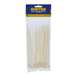 Cincho Plastico De  100 X 2.5 mm Natural  100 Pzas SURTEK (114200)